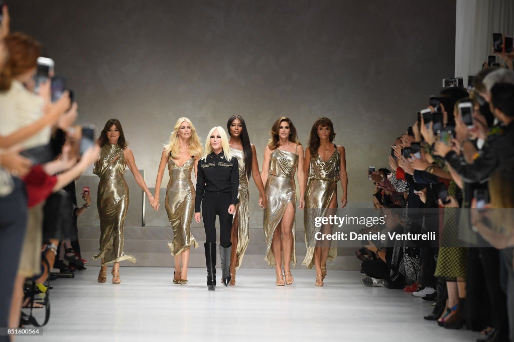 Versace - Runway - Milan Fashion Week Spring/Summer 2018