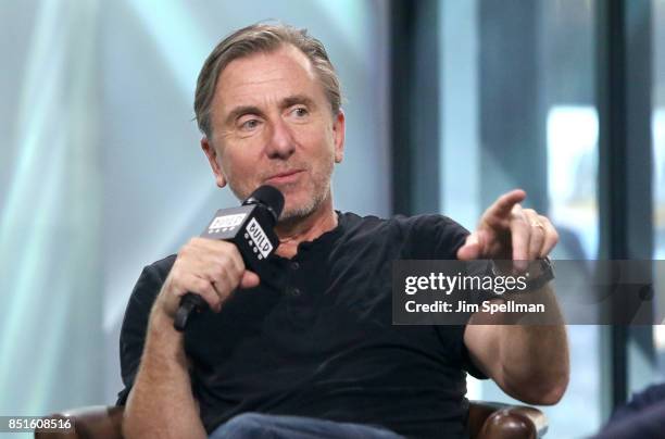 Actor Tim Roth attends Build to discuss his new show "Tin Star" at Build Studio on September 22, 2017 in New York City.