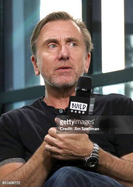 Actor Tim Roth attends Build to discuss his new show "Tin Star" at Build Studio on September 22, 2017 in New York City.