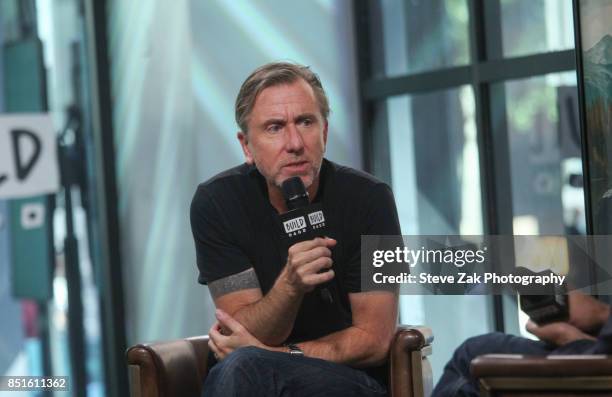 Actor Tim Roth attends Build Series to disucss his new show "Tin Star" at Build Studio on September 22, 2017 in New York City.