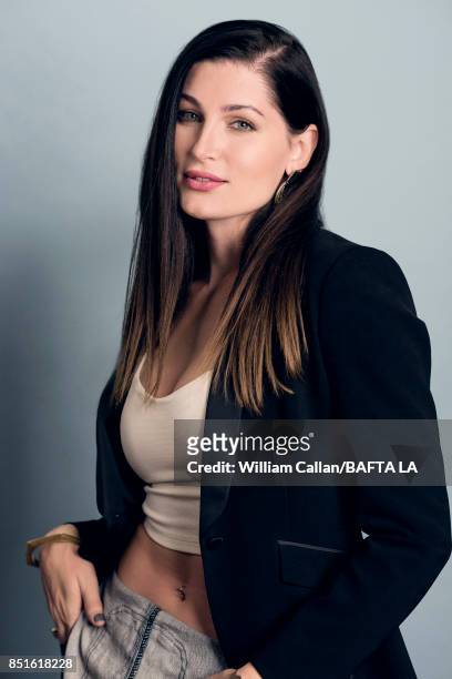 Trace Lysette from 'Transparent' poses for a portrait BBC America BAFTA Los Angeles TV Tea Party 2017 at the The Beverly Hilton Hotel on September...