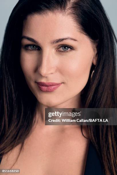 Trace Lysette from 'Transparent' poses for a portrait BBC America BAFTA Los Angeles TV Tea Party 2017 at the The Beverly Hilton Hotel on September...