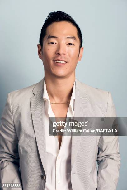 Actor Leonardo Nam from HBO's 'Westworld' poses for a portrait BBC America BAFTA Los Angeles TV Tea Party 2017 at the The Beverly Hilton Hotel on...