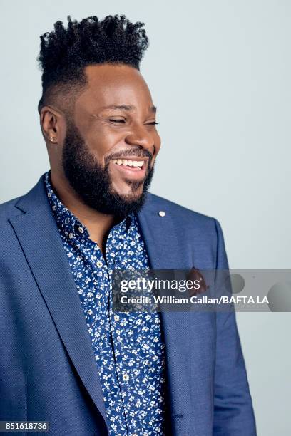 Actor Malcolm-Jamal Warner poses for a portrait BBC America BAFTA Los Angeles TV Tea Party 2017 at the The Beverly Hilton Hotel on September 16, 2017...