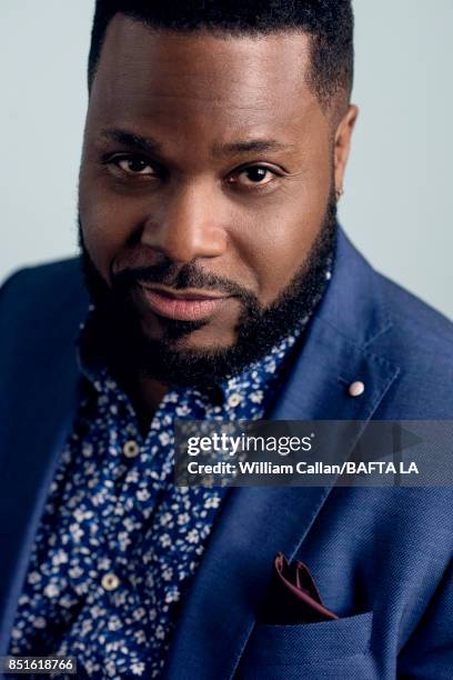 Actor Malcolm-Jamal Warner poses for a portrait BBC America BAFTA Los Angeles TV Tea Party 2017 at the The Beverly Hilton Hotel on September 16, 2017...