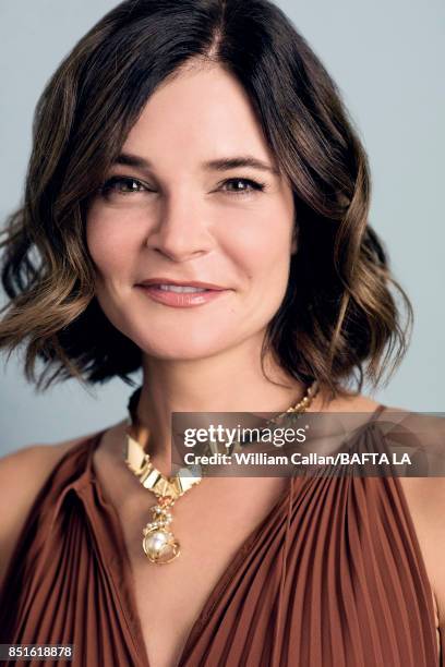 Actress Betsy Brandt poses for a portrait BBC America BAFTA Los Angeles TV Tea Party 2017 at the The Beverly Hilton Hotel on September 16, 2017 in...