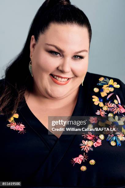 Actress Chrissy Metz from NBC's 'This Is Us' poses for a portrait BBC America BAFTA Los Angeles TV Tea Party 2017 at the The Beverly Hilton Hotel on...