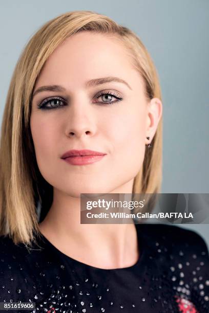 Actress Evan Rachel Wood from HBO's 'Westworld' poses for a portrait BBC America BAFTA Los Angeles TV Tea Party 2017 at the The Beverly Hilton Hotel...