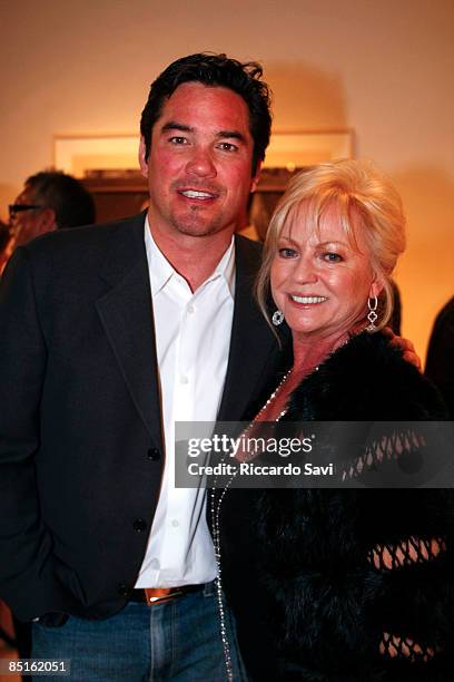 Dean Cain and Sharon Cain attend Aspen Peak's '09 Fun Worldwide Aspen/Snowmass Celebrity Downhill Weekend on February 28, 2009 in Aspen, Colorado.