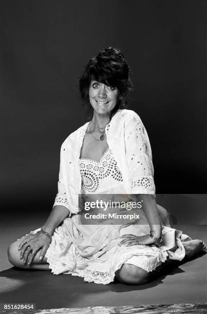 Actress Amanda Barrie, September 1982.