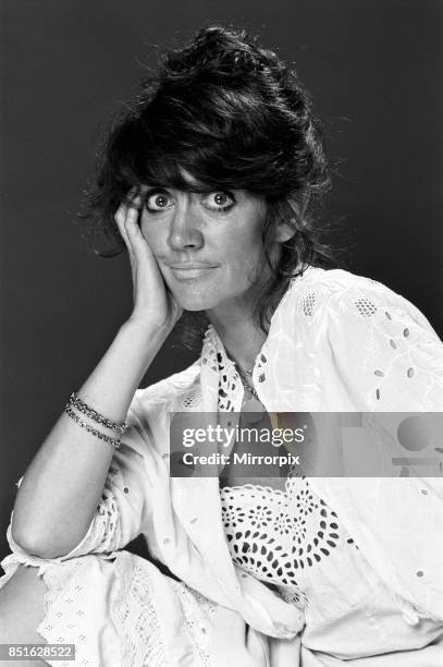 Actress Amanda Barrie, September 1982.