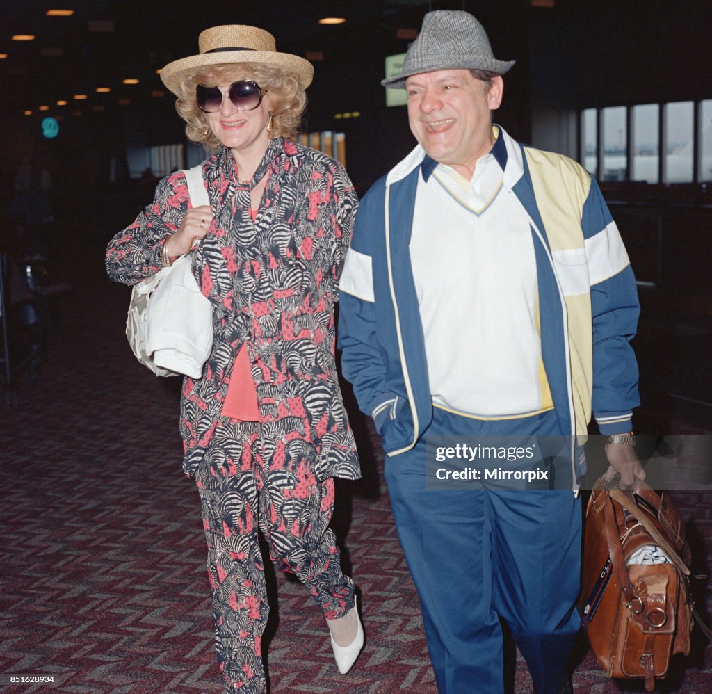 David Jason and Myfanwy Talog