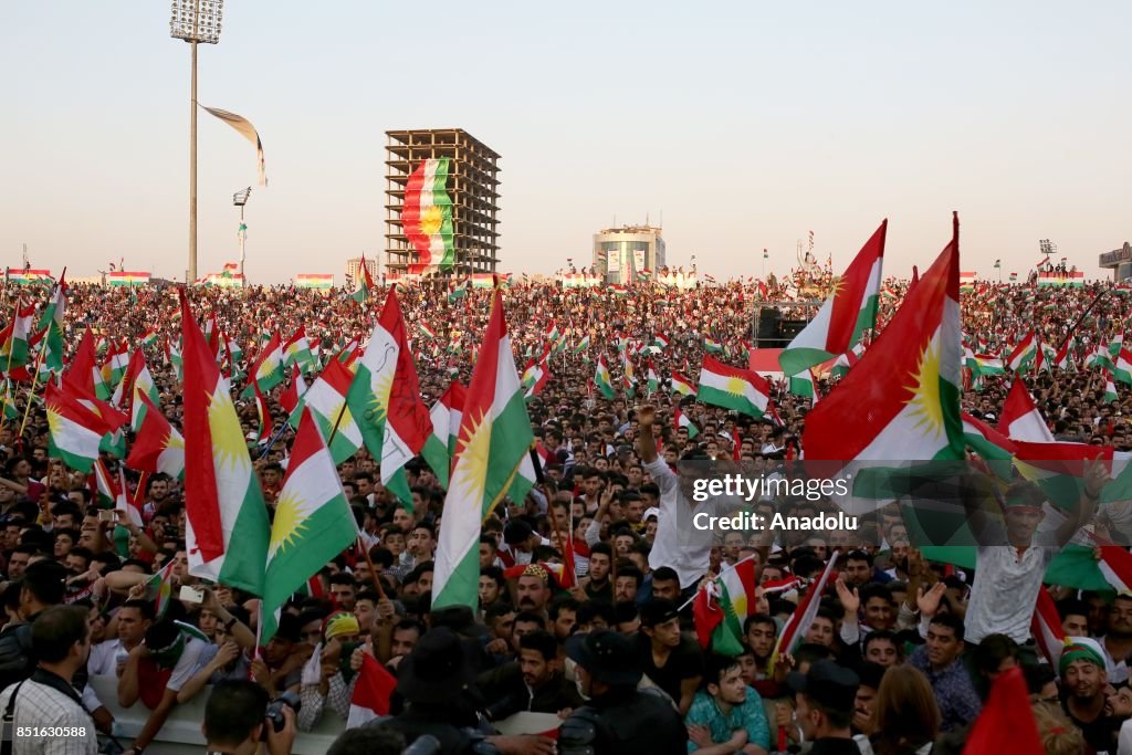 President of IKRG Masoud Barzani in Erbil