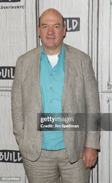 Actor John Carroll Lynch attends Build to discuss his new film "Lucky" at Build Studio on September 22, 2017 in New York City.