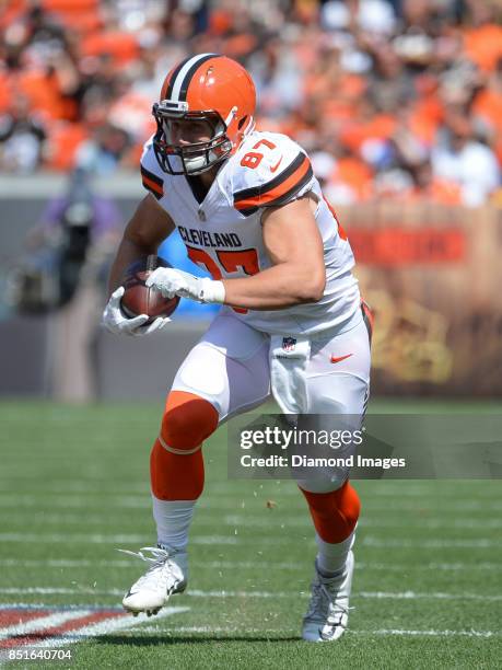 Cleveland Browns Tight End Seth Devalve Photos and Premium High Res