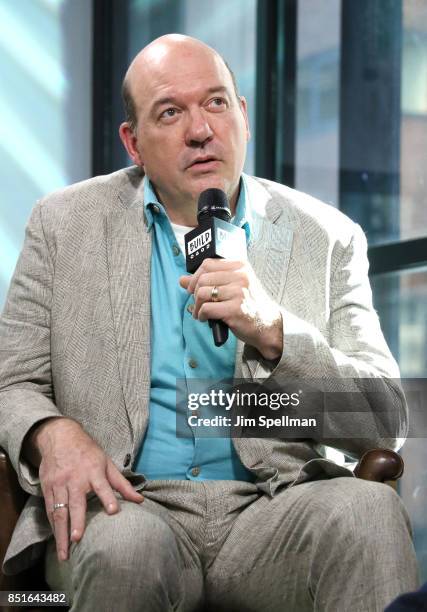 Actor John Carroll Lynch attends Build to discuss his new film "Lucky" at Build Studio on September 22, 2017 in New York City.