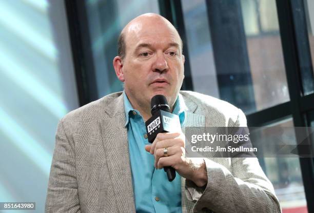 Actor John Carroll Lynch attends Build to discuss his new film "Lucky" at Build Studio on September 22, 2017 in New York City.