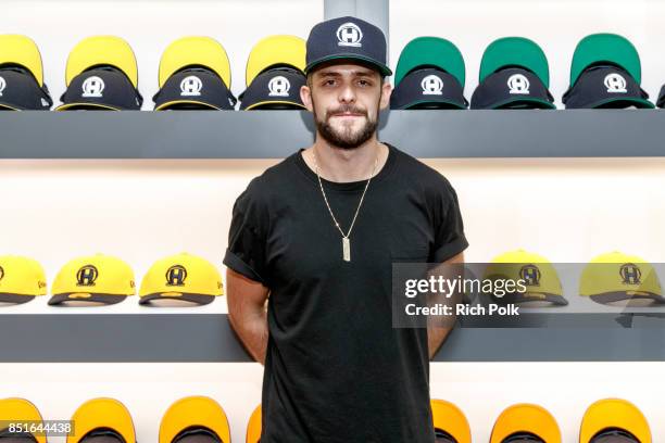 Thomas Rhett kicks off his weekend Los Angeles Pop Up Store on September 22, 2017 in Los Angeles, California.