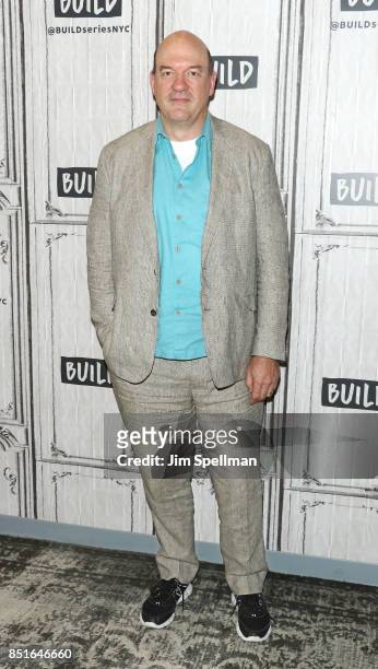 Actor John Carroll Lynch attends Build to discuss his new film "Lucky" at Build Studio on September 22, 2017 in New York City.
