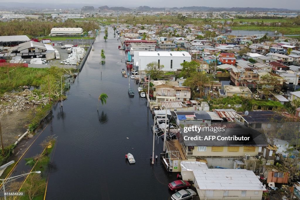 PUERTORICO-CARIBBEAN-WEATHER-HURRICANE