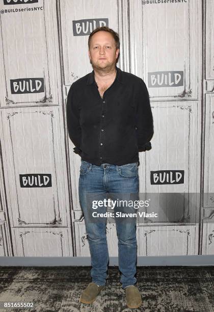 Screenwriter Harry Williams visits Build to talk about the six-part series "Liar" at Build Studio on September 22, 2017 in New York City.