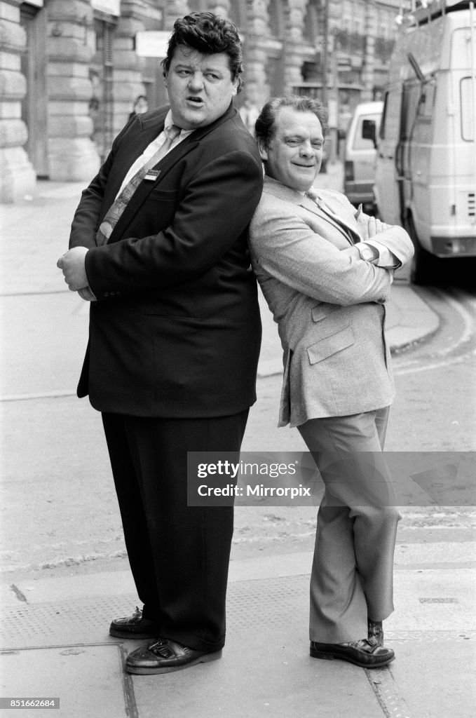 Robbie Coltrane and David Jason