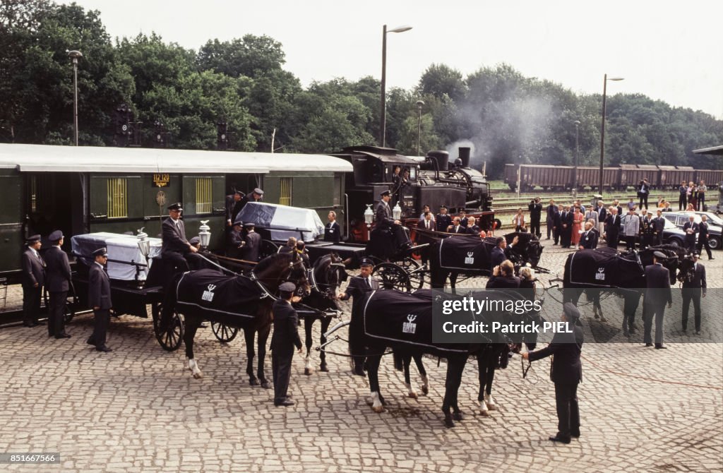 Retour du cercueil de Frédéric le Grand à Potsdam