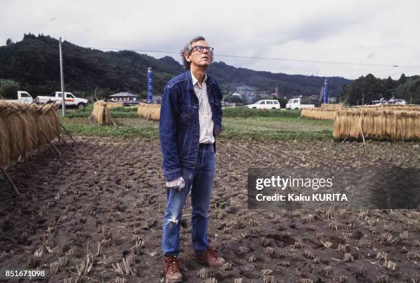 Artiste Christo en octobre 1991 au Japon.