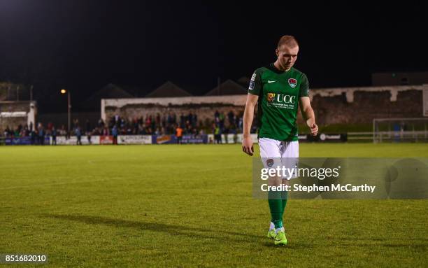 Limerick , Ireland - 22 September 2017; Stephen Dooley of Cork City following the SSE Airtricity League Premier Division match between Limerick FC...