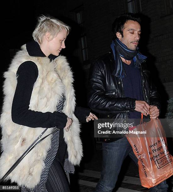 Carlos Leon is seen on the streets of Manhattan on March 1, 2009 in New York City.