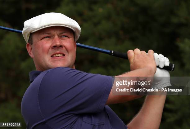 Scotland's Chris Doak on the third during day three of the Aberdeen Asset Management Scottish Open at Castle Stuart Golf Course, Inverness.