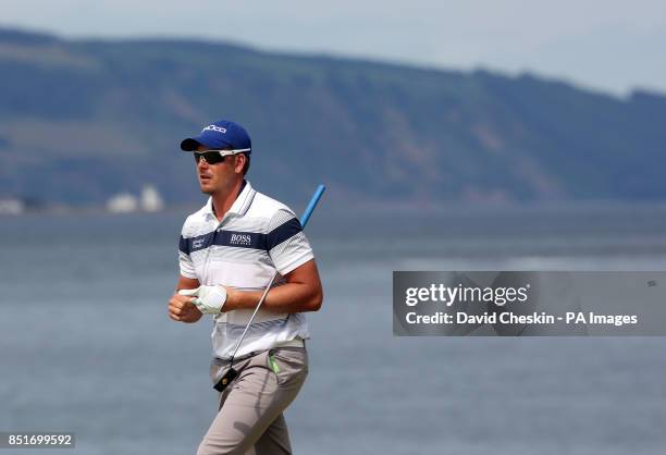 Sweden's Henrik Stenson during day three of the Aberdeen Asset Management Scottish Open at Castle Stuart Golf Course, Inverness.