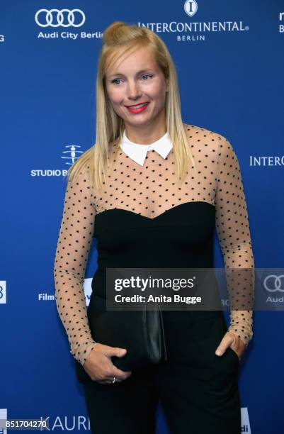 Nadja Uhl during the 6th German Actor Award Ceremony on September 22, 2017 in Berlin, Germany.
