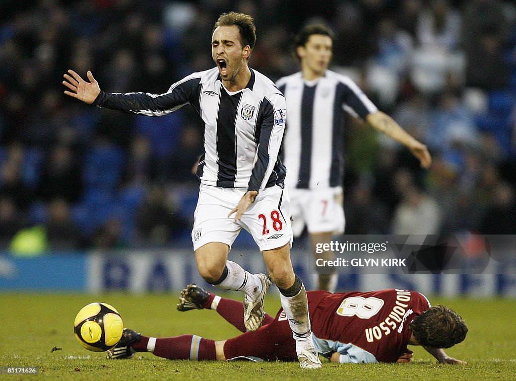 West Bromwich Albion's Spanish Midfielde