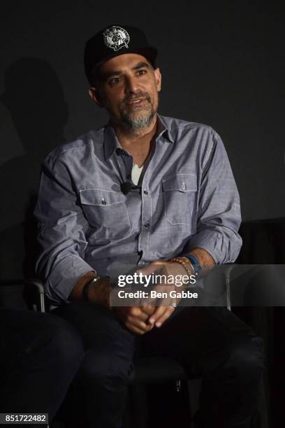 Filmmaker Gotham Chopra attends the Tribeca TV Festival season premiere of Religion of Sports at Cinepolis Chelsea on September 22, 2017 in New York...