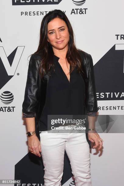 Actress Pamela Adlon attends Tribeca TV Festival's sneak peek of Better Things at Cinepolis Chelsea on September 22, 2017 in New York City.