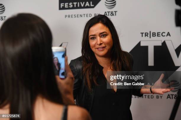 Actress Pamela Adlon attends Tribeca TV Festival's sneak peek of Better Things at Cinepolis Chelsea on September 22, 2017 in New York City.