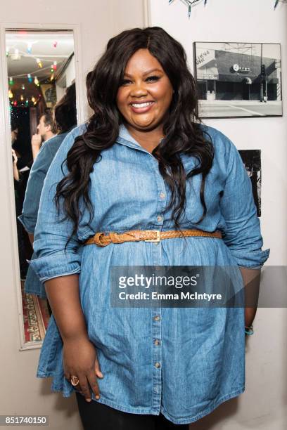 Comedian Nicole Byer attends Beef Relief - a special benefit for the International Rescue Committee at Largo on September 21, 2017 in Los Angeles,...