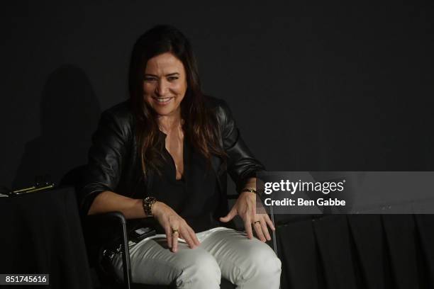 Actress Pamela Adlon attends Tribeca TV Festival's sneak peek of Better Things at Cinepolis Chelsea on September 22, 2017 in New York City.