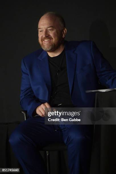 Louis C.K. Attends Tribeca TV Festival's sneak peek of Better Things at Cinepolis Chelsea on September 22, 2017 in New York City.