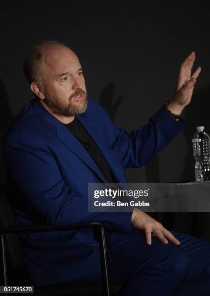 Louis C.K. Attends Tribeca TV Festival's sneak peek of Better Things at Cinepolis Chelsea on September 22, 2017 in New York City.