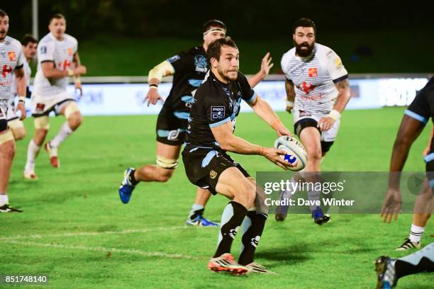 Antoine Ratinaud of Massy during the French Pro D2 match between Massy and Colomiers on September 22, 2017 in Massy, France.