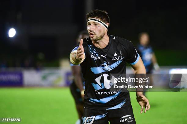 Clement Ancely of Massy during the French Pro D2 match between Massy and Colomiers on September 22, 2017 in Massy, France.