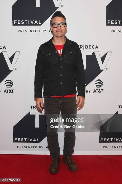 Paul Dinello attends the Tribeca TV Festival series premiere of At Home with Amy Sedaris at Cinepolis Chelsea on September 22, 2017 in New York City.