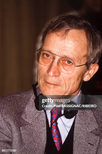 Jérôme Seydoux en février 1992 à Paris, France.