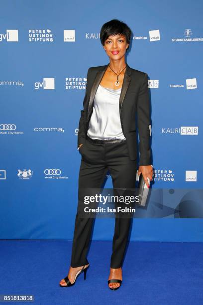 German actress Dennenesch Zoude during the 6th German Actor Award Ceremony at Zoo Palast on September 22, 2017 in Berlin, Germany.