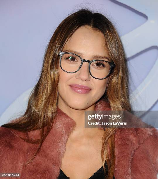 Actress Jessica Alba attends the premiere of "SPF-18" at University High School on September 21, 2017 in Los Angeles, California.