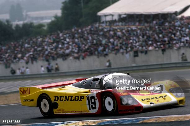 Mario Andretti, Michael Andretti, John Andretti, Porsche 962C, 24 Hours of Le Mans, Le Mans, 06 December 1988.