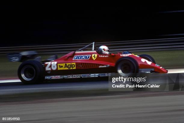 Mario Andretti, Ferrari 126C2, Grand Prix of Italy, Autodromo Nazionale Monza, 12 September 1982.