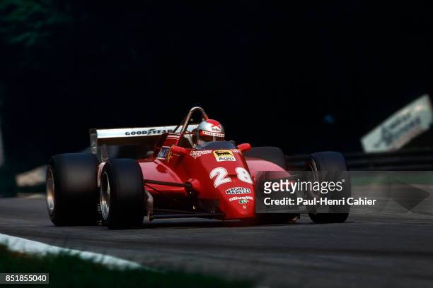 Mario Andretti, Ferrari 126C2, Grand Prix of Italy, Autodromo Nazionale Monza, 12 September 1982.